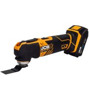 JCB 18V Cordless Multi Tool - 2 x 2Ah Batteries in W-Boxx 136 - 21-18MT-2-WB